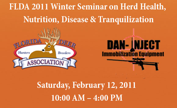 Florida Deer Association And Dan-Inject Dart Guns Winter Seminar
