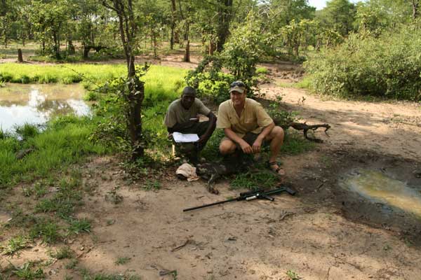 Matt Becker and Associate Of The Zambia Carnivore Project